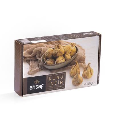 Ahsaf Kuru İncir 1000 gr Karton Kutu