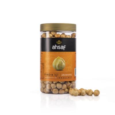 AHSAF İÇ FINDIK KAVRULMUŞ PET KAVANOZ 500 GR