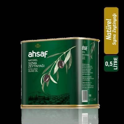 Ahsaf Natürel Sızma Zeytinyağı 500 ml -Teneke + Riviera Zeytinyağı 500 ml Teneke +Panko Ekmek Kırıntısı 1 Kg (3'lü Ekonomik Paket)