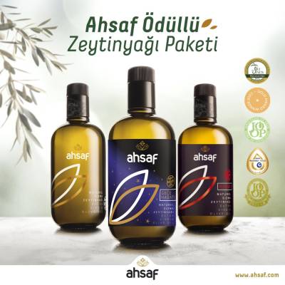 Ahsaf Ödüllü Zeytinyağı Paketi