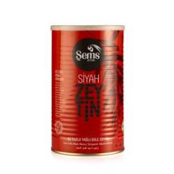 Şems Siyah Zeytin 900 Gr -291-320 Kalibre + Soğuk Sıkım Zeytinyağı 500 ml Teneke (2'li Ekonomik Paket) - Thumbnail