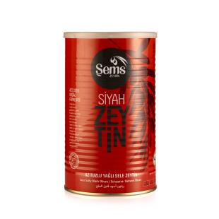 Şems Siyah Zeytin 900 Gr -291-320 Kalibre + Soğuk Sıkım Zeytinyağı 500 ml Teneke (2'li Ekonomik Paket)